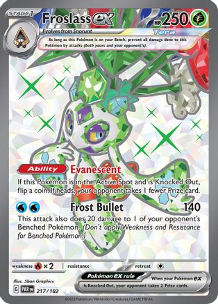 Froslass ex (217/182) - SPR  - Ultra Rare - Holofoil