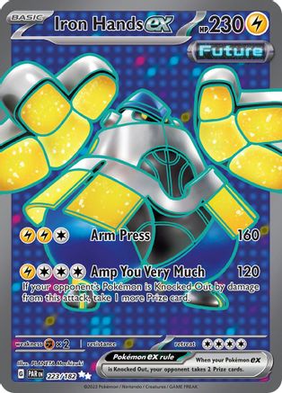 Iron Hands ex (223/182) - SPR  - Ultra Rare - Holofoil