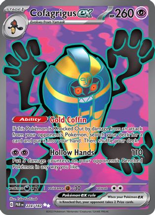 Cofagrigus ex (224/182) - SPR  - Ultra Rare - Holofoil