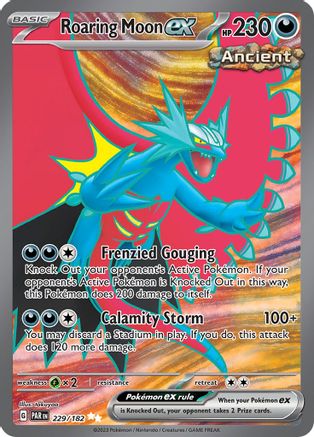 Roaring Moon ex (229/182) - SPR  - Ultra Rare - Holofoil