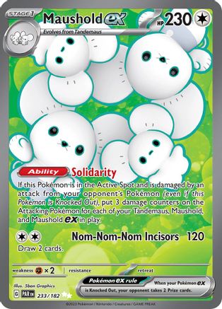 Maushold ex (233/182) - SPR  - Ultra Rare - Holofoil