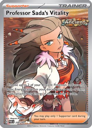 Professor Sada's Vitality (239/182) - SPR  - Ultra Rare - Holofoil