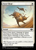 Steer Clear (OTJ-031) - common - Foil