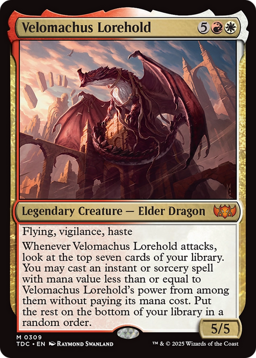 Velomachus Lorehold (TDC-309) - mythic