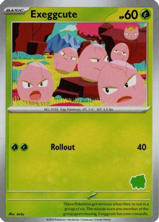 Exeggcute () - MFB  - Unconfirmed
