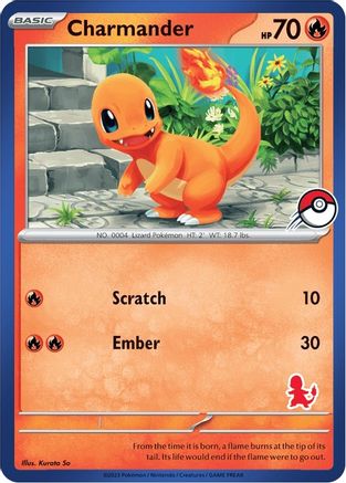 Charmander (Blue Border) () - MFB  - Unconfirmed