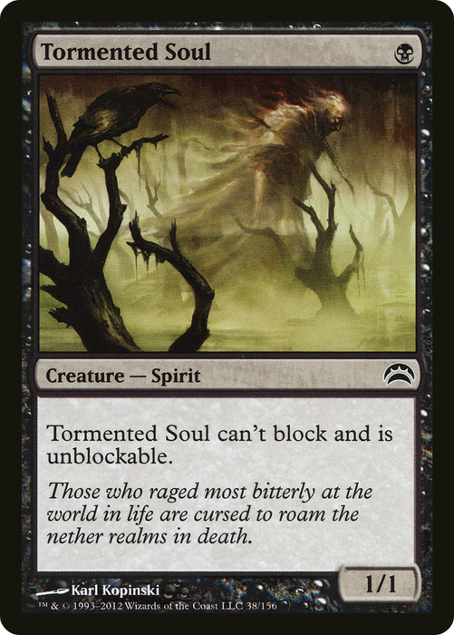Tormented Soul (PC2-038) - common - Foil