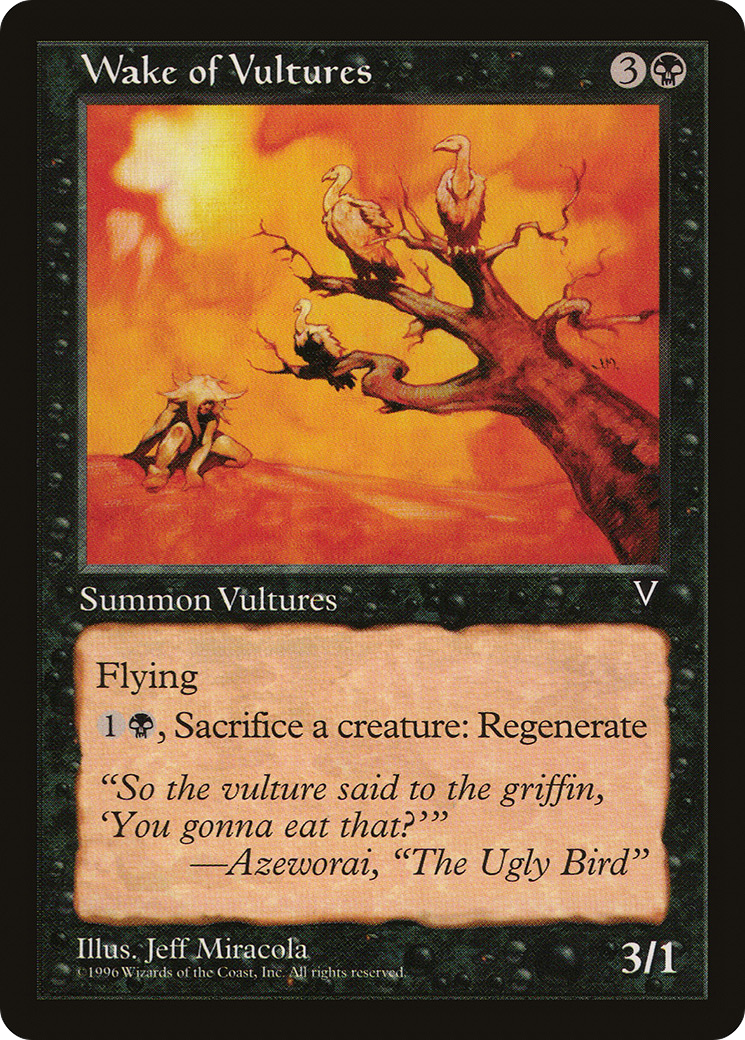 Wake of Vultures (VIS-074) - common