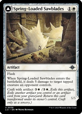 Spring-Loaded Sawblades // Bladewheel Chariot (LCI-036) - uncommon