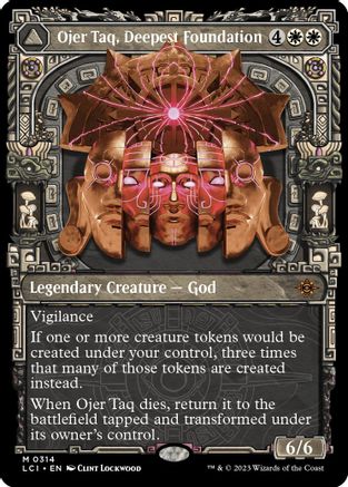 Ojer Taq, Deepest Foundation // Temple of Civilization (LCI-314) - mythic: (Showcase)