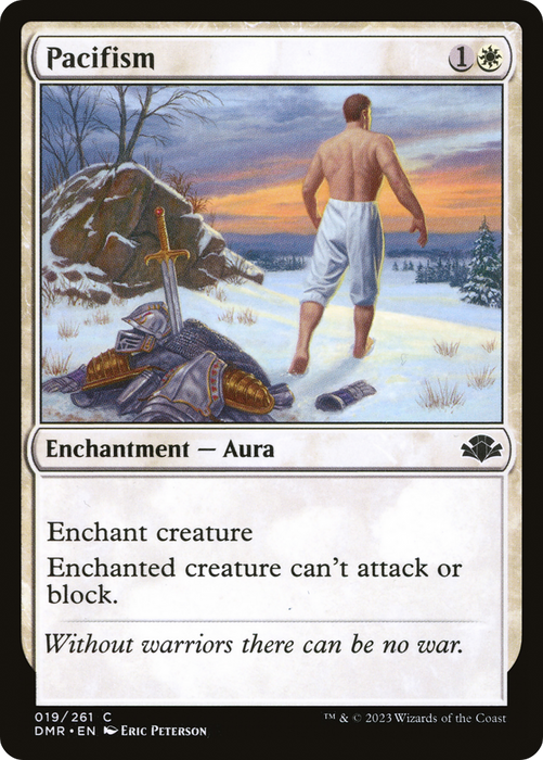 Pacifism (DMR-019) - common - Foil