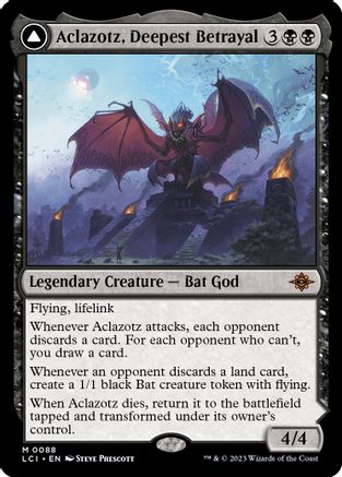 Aclazotz, Deepest Betrayal // Temple of the Dead (LCI-088) - mythic