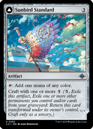 Sunbird Standard // Sunbird Effigy (LCI-262) - uncommon