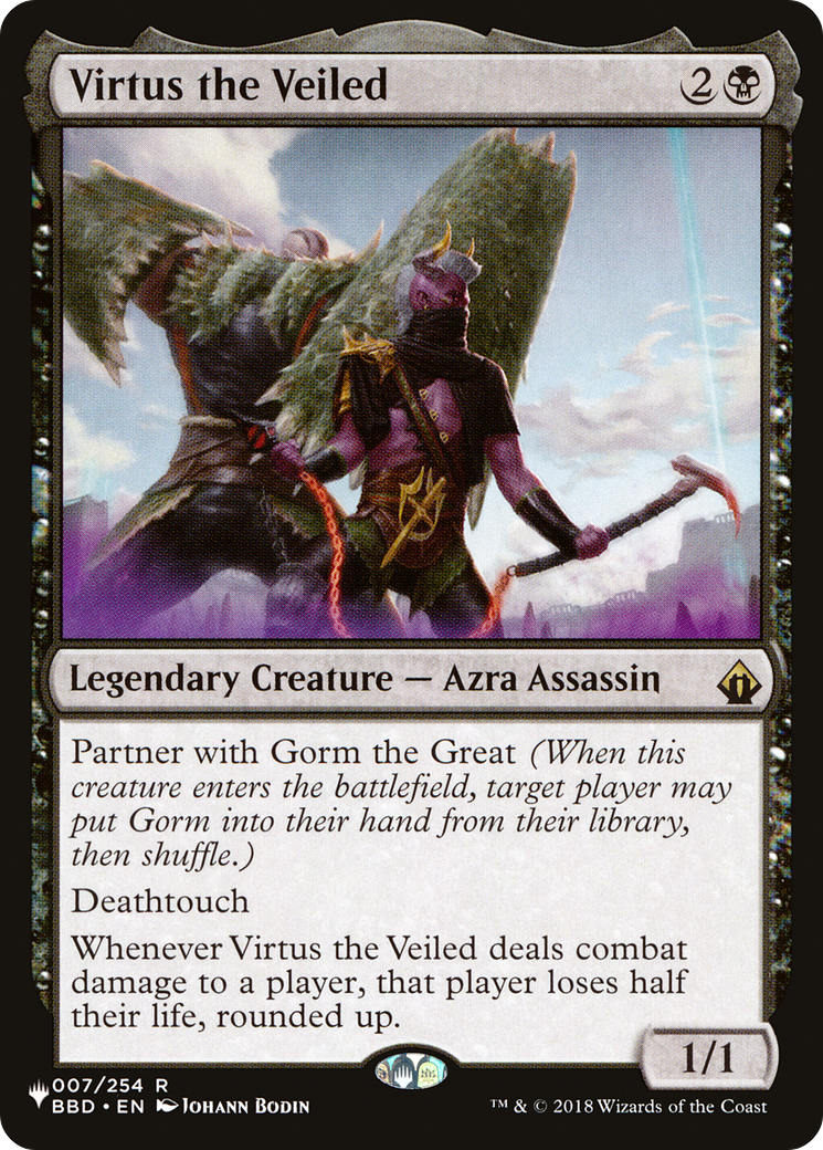 Virtus the Veiled (LIST-BBD-7) - rare