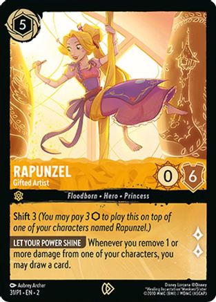 Rapunzel - Gifted Artist (31) - Promo - Cold Foil