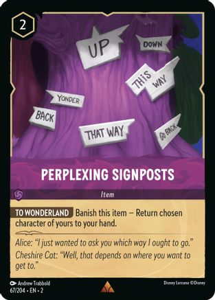 Perplexing Signposts (67/204) - Rare