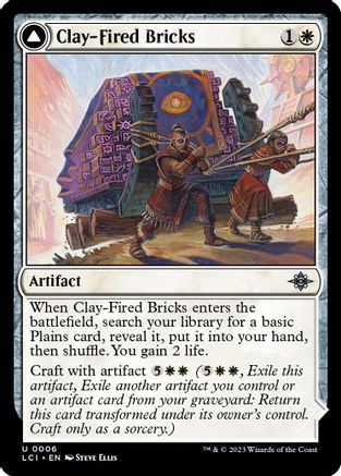 Clay-Fired Bricks // Cosmium Kiln (LCI-006) - uncommon - Foil