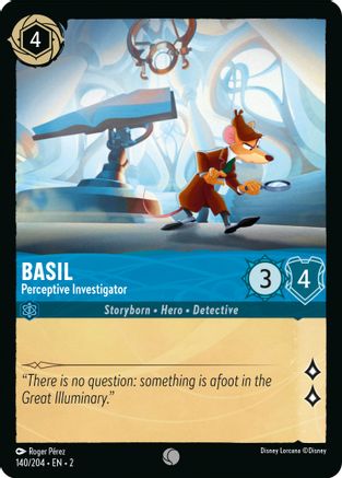 Basil - Perceptive Investigator (140/204) - Common