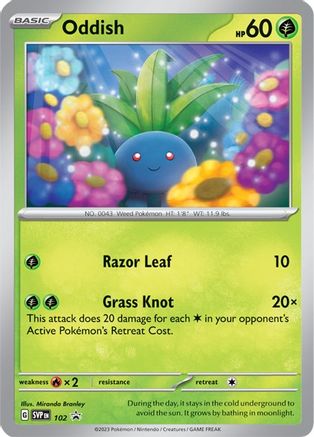 Oddish (102) - SSVPC  - Promo