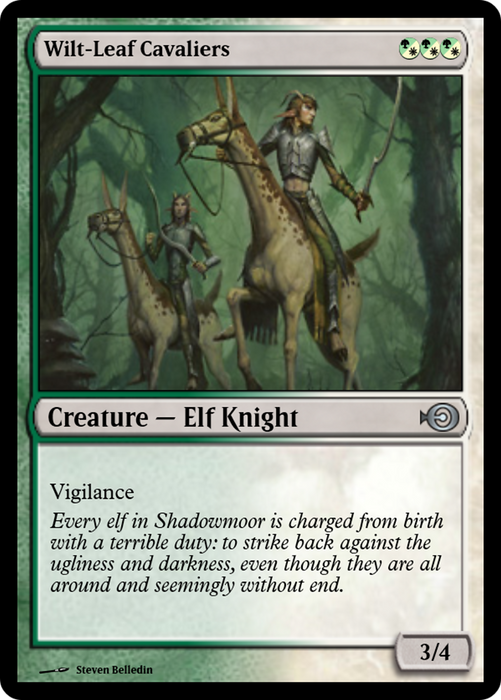 Wilt-Leaf Cavaliers (PRM-31441) - uncommon - Foil