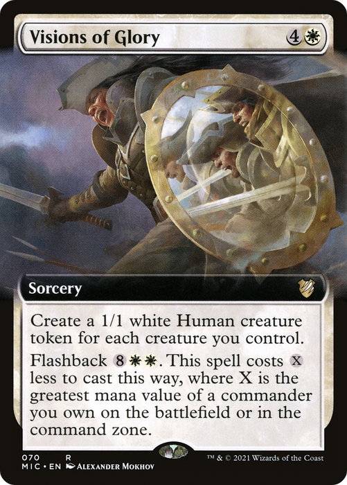 Visions of Glory (MIC-070) - rare: (Extended Art)