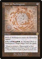 Door to Nothingness (BRR-077) - rare - Foil