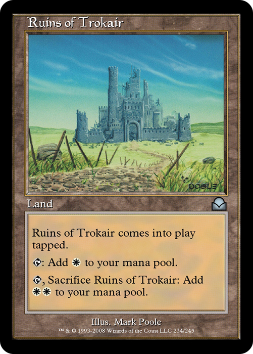 Ruins of Trokair (ME2-234) - uncommon - Foil