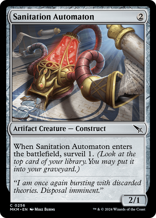 Sanitation Automaton (MKM-256) - common