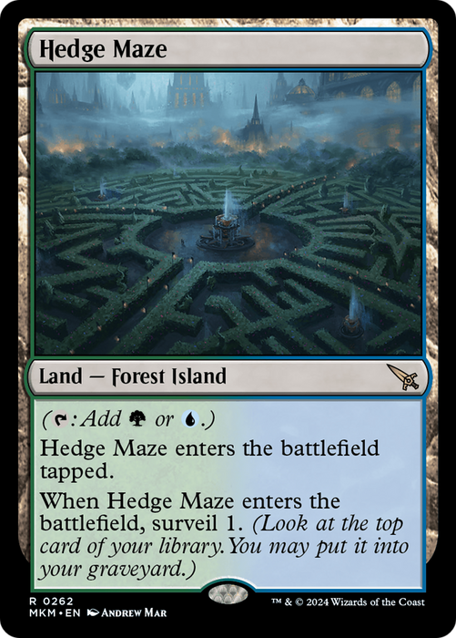 Hedge Maze (MKM-262) - rare - Foil