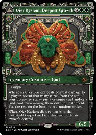 Ojer Kaslem, Deepest Growth // Temple of Cultivation (LCI-318) - mythic: (Showcase)