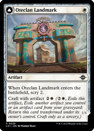 Oteclan Landmark // Oteclan Levitator (LCI-029) - common - Foil