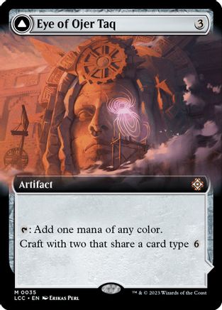 Eye of Ojer Taq // Apex Observatory (LCC-035) - mythic: (Extended Art) - Foil