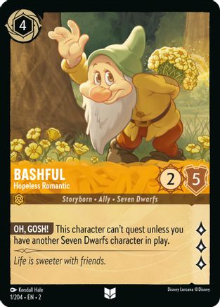 Bashful - Hopeless Romantic (1/204) - Uncommon - Cold Foil
