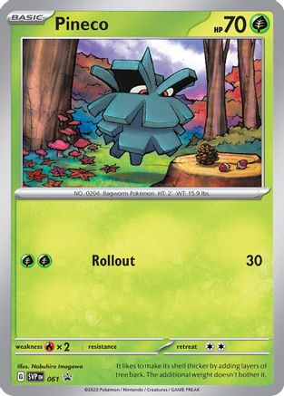 Pineco (061) - SSVPC  - Promo - Holofoil