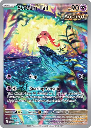 Scream Tail (065) - SSVPC  - Promo - Holofoil