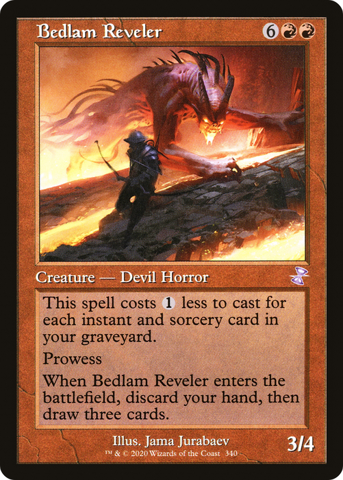 Bedlam Reveler (TSR-340) - special - Foil