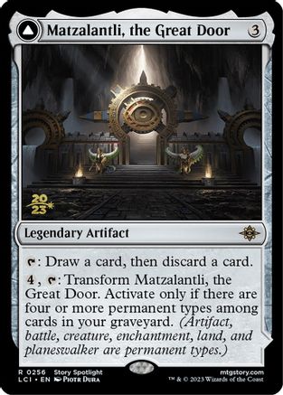 Matzalantli, the Great Door // The Core (PRE-256S) - rare - Foil