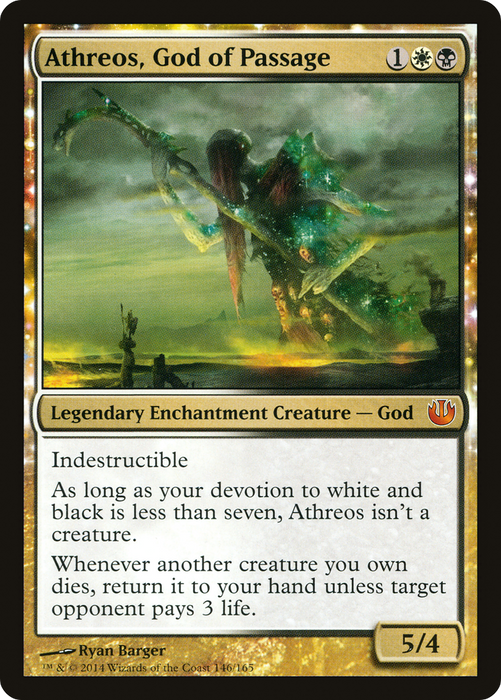 Athreos, God of Passage (JOU-146) - mythic: (enchantment) - Foil