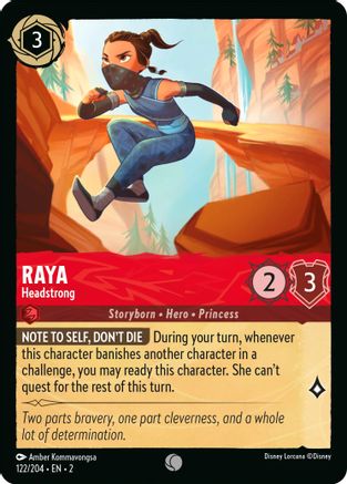 Raya - Headstrong (122/204) - Common