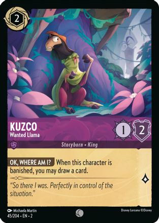 Kuzco - Wanted Llama (45/204) - Common