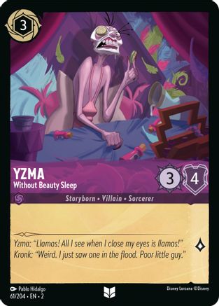 Yzma - Without Beauty Sleep (61/204) - Uncommon