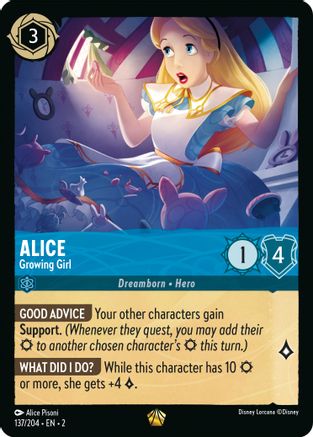 Alice - Growing Girl (137/204) - Legendary
