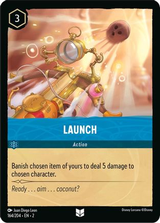 Launch (164/204) - Uncommon - Cold Foil