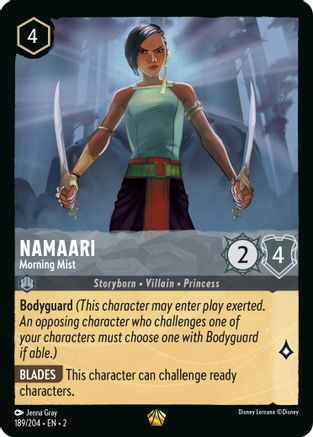 Namaari - Morning Mist (189/204) - Legendary - Cold Foil