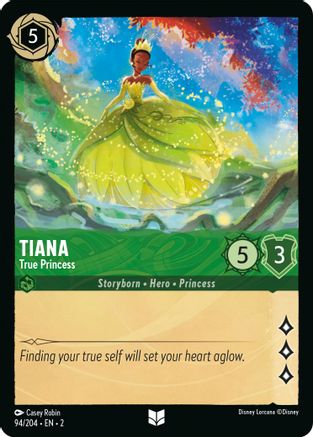 Tiana - True Princess (94/204) - Uncommon
