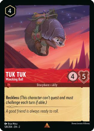 Tuk Tuk - Wrecking Ball (128/204) - Rare