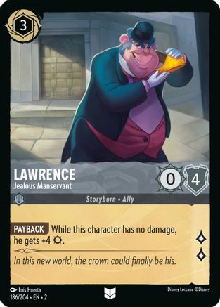 Lawrence - Jealous Manservant (186/204) - Uncommon