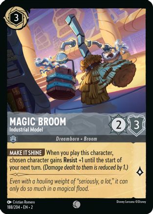 Magic Broom - Industrial Model (188/204) - Common