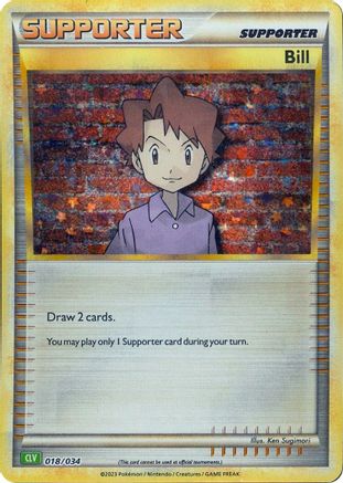 Bill (CLV) (018/034) - TCGC  - Classic Collection - Holofoil