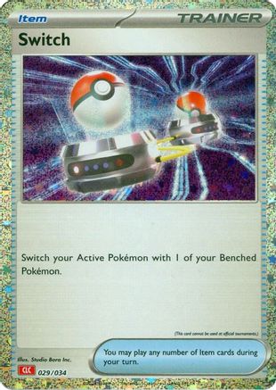 Switch (CLC) (029/034) - TCGC  - Classic Collection - Holofoil